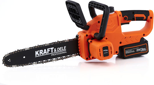 Kraft & Dele Αλυσοπρίονο Μπαταρίας 2x4Ah 21V 3.07kg με Λάμα 30.48cm