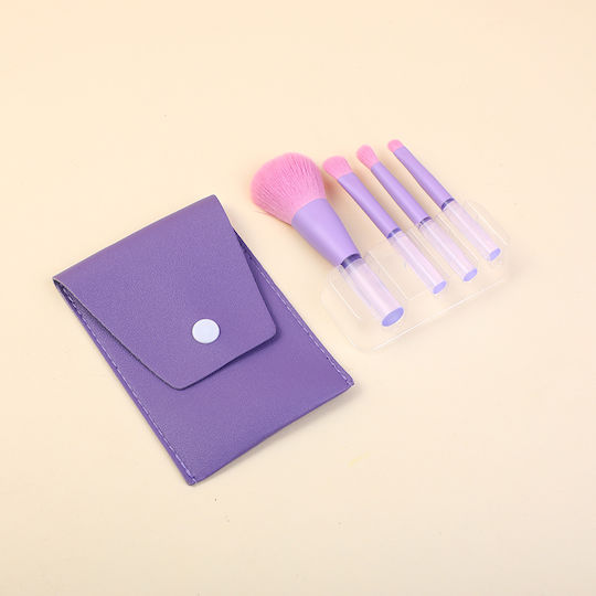 Professional Makeup Brush Set for Foundation 4 Pieces