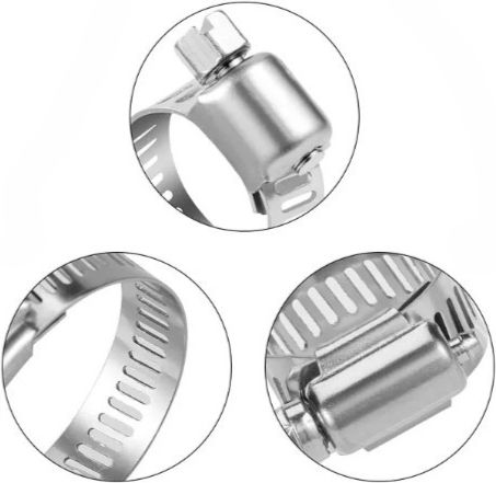 Set 26 Cleme Pentru Furtunuri Zola 6 Dimensiuni Diferite 16 22 25 28 X 8 Mm 35/40 X 12 7 Mm Cutie De Depozitare