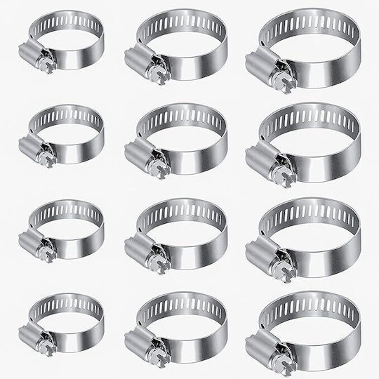 Set 26 Cleme Pentru Furtunuri Zola 6 Dimensiuni Diferite 16 22 25 28 X 8 Mm 35/40 X 12 7 Mm Cutie De Depozitare