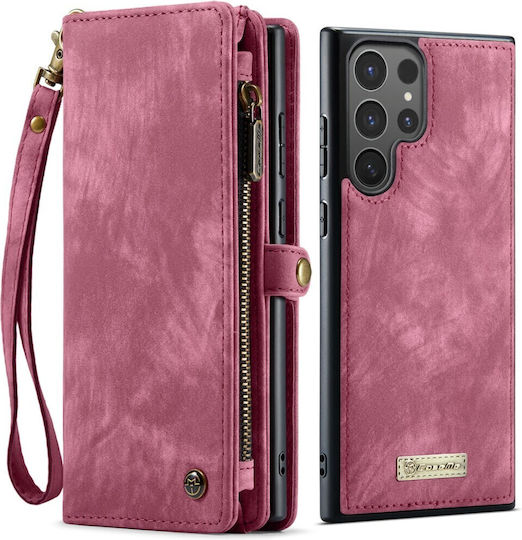 Caseme Wallet Silicone Burgundy (Galaxy S26 Ultra)