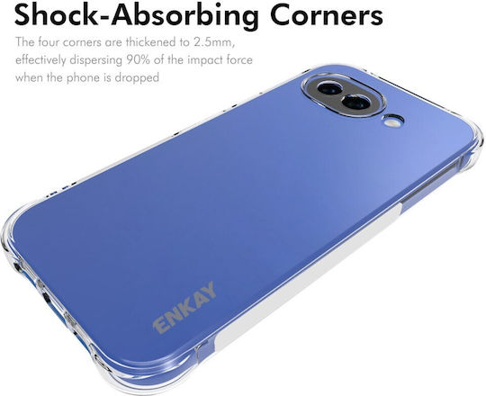 Enkay Hat-prince Задна Корица Силикон Прозрачен Google Pixel 10a