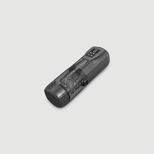 Masturbator με Δόνηση D08B-BLACK