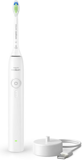 Philips Sonicare Elektrische Zahnbürste mit Drucksensor Weiße