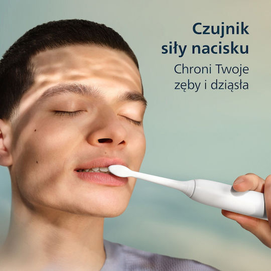 Philips Sonicare Elektrische Zahnbürste mit Drucksensor Weiße