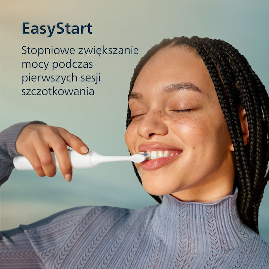 Philips Sonicare Elektrische Zahnbürste mit Drucksensor Weiße