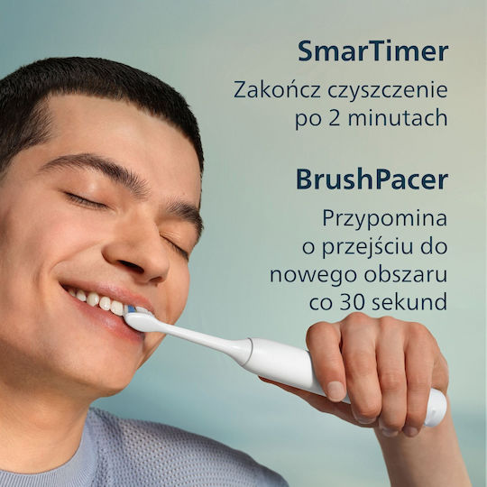 Philips Sonicare Elektrische Zahnbürste mit Drucksensor Weiße