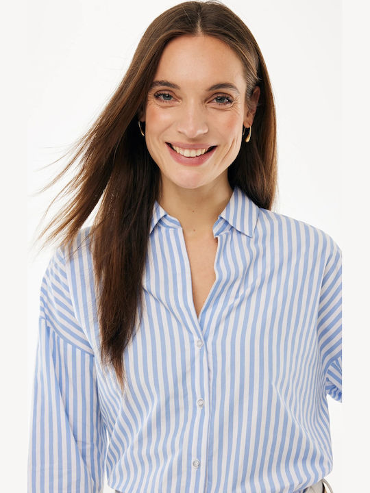 Long Sleeve Women's Shirt Blue
