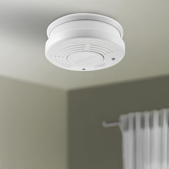 Alecto Pack 2 Optische Rauchmelder 85db Testknopf Stummschaltfunktion Weiße