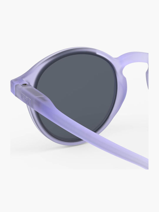 Izipizi Round Kids Sunglasses with Polarized Lens Purple for 5-7 Years