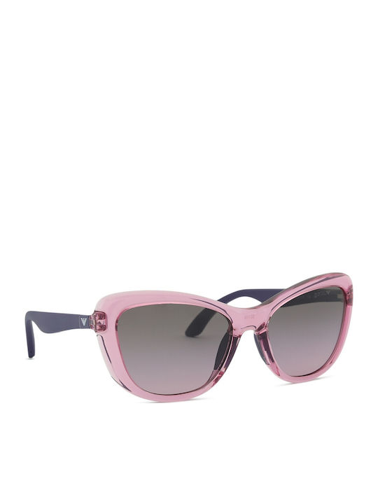 Emporio Armani Ochelari De Soare Pentru Copii Fluture Transparenti