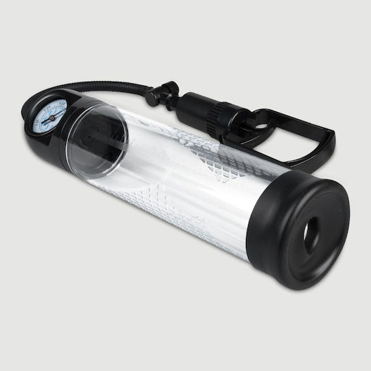 Αντλία Πέους Λαβή & Μανόμετρο Sexopolis Male Beginner's Penis Pump Handle & Gauge Διάφανη