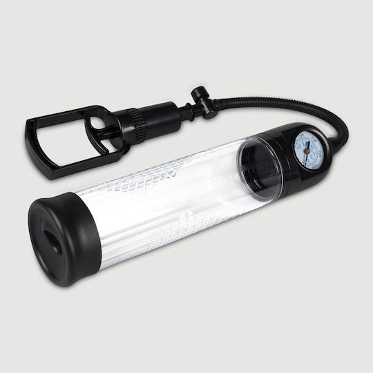 Αντλία Πέους Λαβή & Μανόμετρο Sexopolis Male Beginner's Penis Pump Handle & Gauge Διάφανη