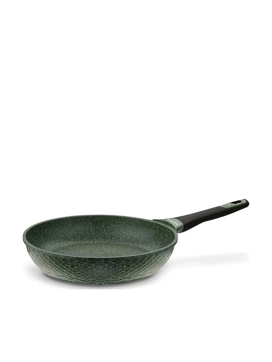 KönigHOFFER Green Husk Тиган от Алуминий с Вътрешно Покритие от Камък 28см