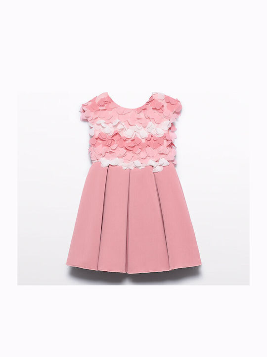 Rochie Fetiță Floral Roz