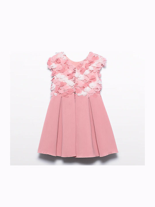 Rochie Fetiță Floral Roz