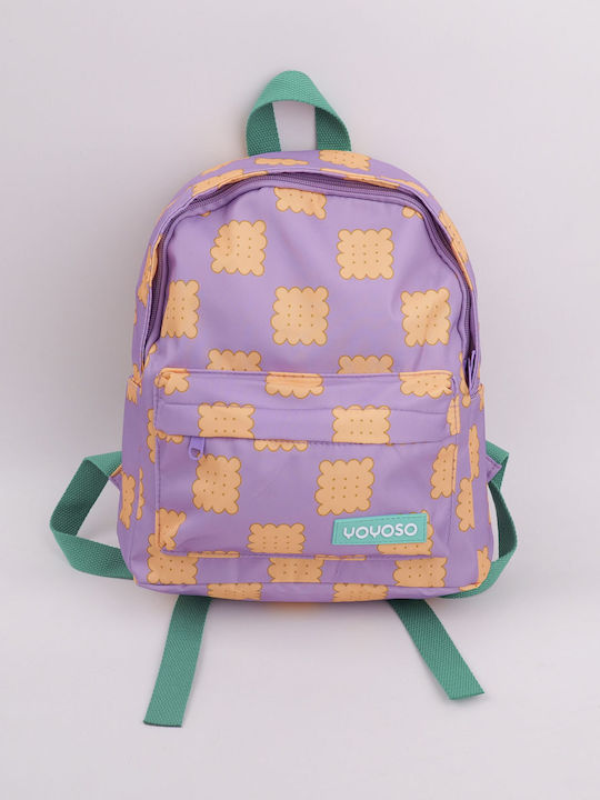 Kinder Rucksack Lila