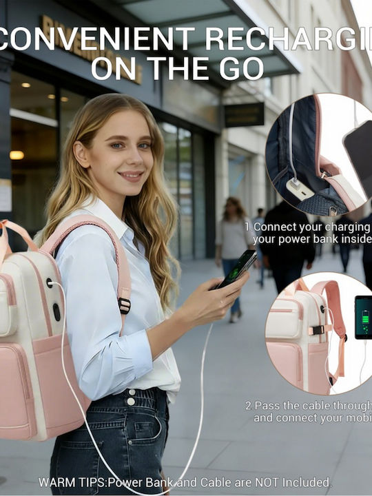 Miss Lulu Ormi Rucksack Rosa