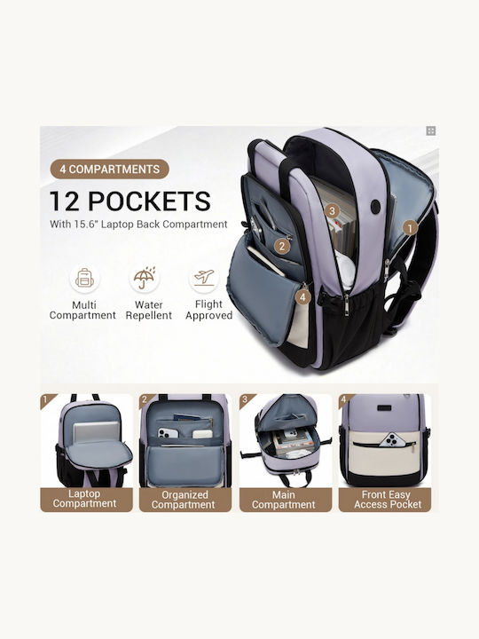 Miss Lulu Rucksack Lila