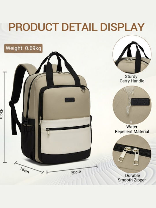 Miss Lulu K-Way Rucksack Khaki