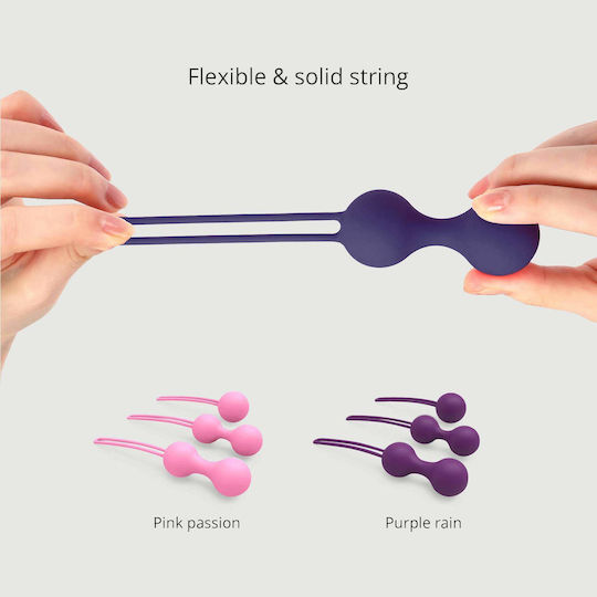 Σετ Κολπικές Μπάλες Per'fit Silicone Kegel Ball Set Μπλε