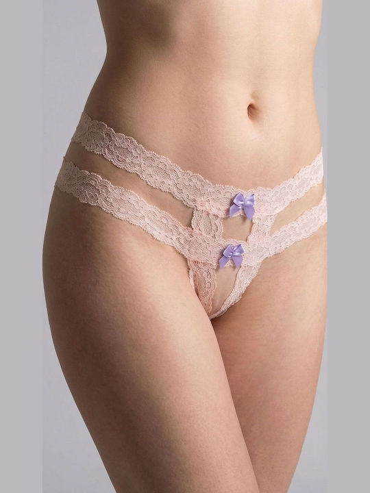 Women's Brazil with Lace Aqua