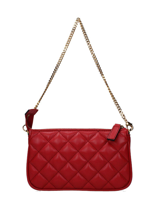 Leder Damen Handtasche Crossbody Rote
