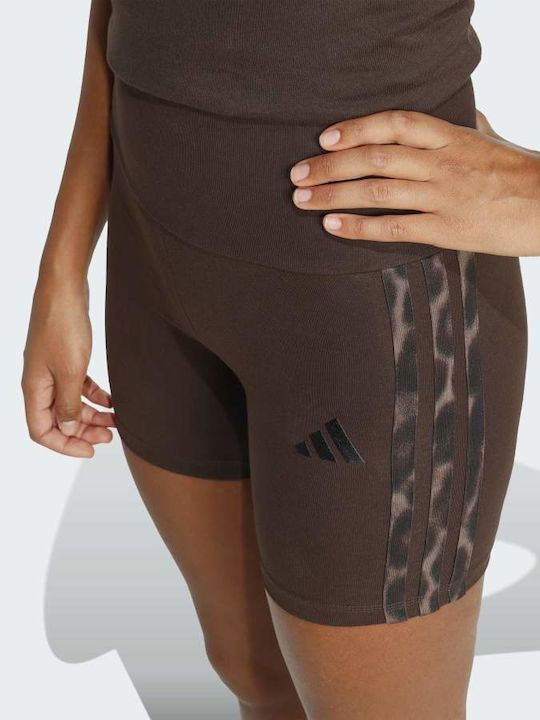 Essentials Damen Leggings Shorts Braune
