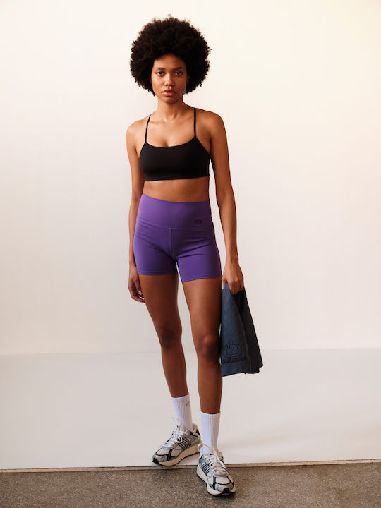 Training Women's Cropped Leggings Purple