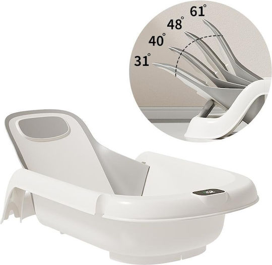 Little Mom Baby Badewanne Grau
