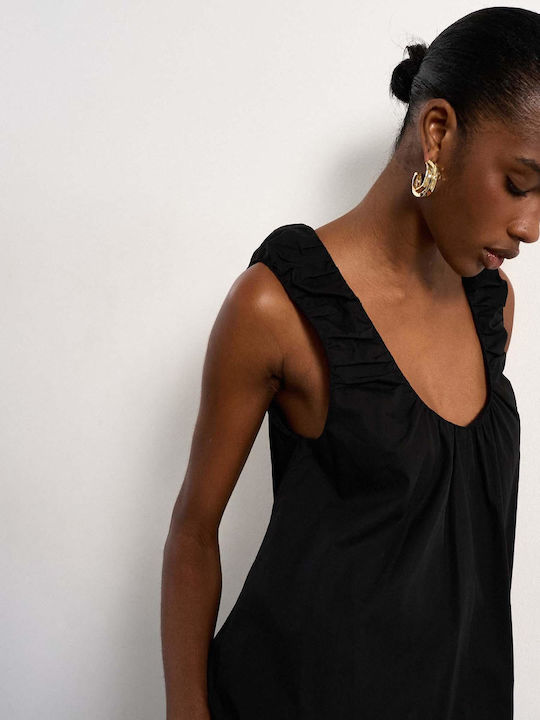 Sommer Maxi Abendkleid Schwarz