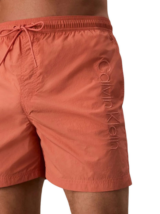 Medium Drawstring Ανδρικό Μαγιό Σορτς Σομόν