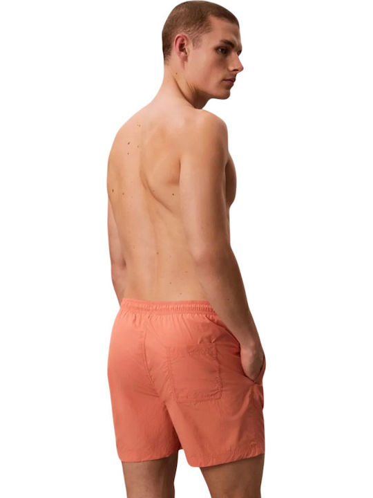 Medium Drawstring Ανδρικό Μαγιό Σορτς Σομόν