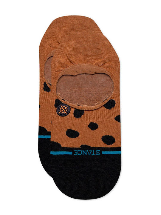 Stance Leopard Αθλητικές Κάλτσες Καφέ 3 Ζεύγη