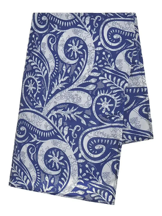 Ble Resort Collection Γυναικείο Φουλάρι Μπλε