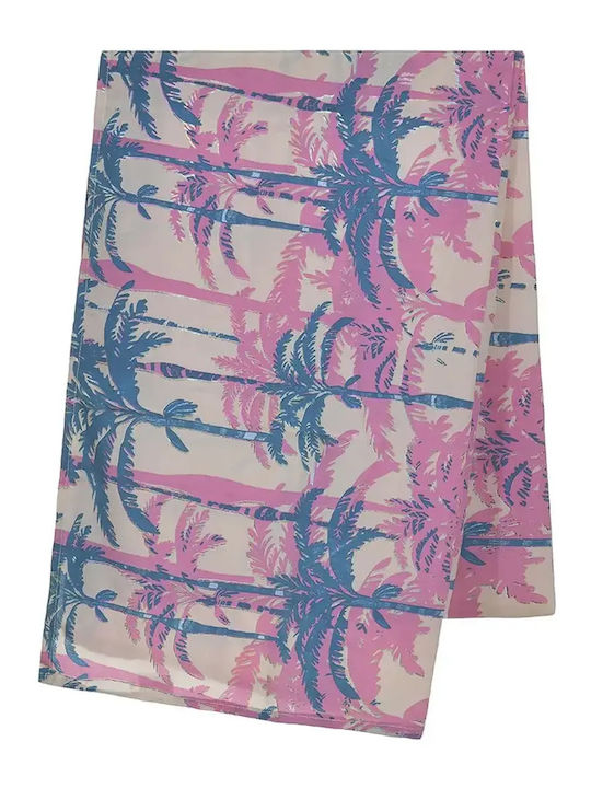 Ble Resort Collection Γυναικείο Φουλάρι Μπλε