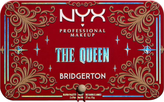 NYX Professional Makeup Bridgerton Royal Palette mit Rouge The Queen 5gr