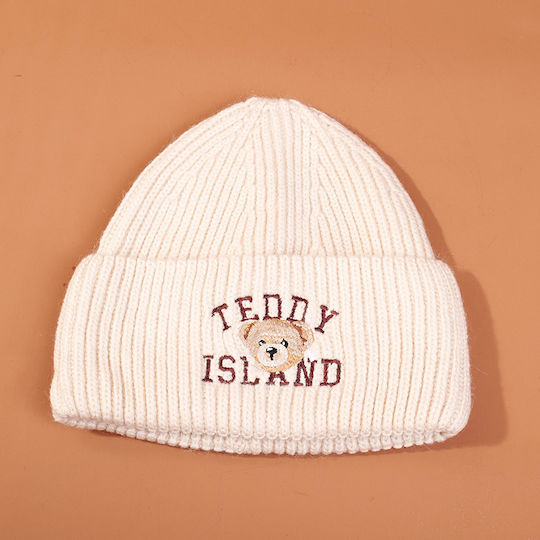 Beanie Unisex Căciulă Tricotată În Culoare Bej