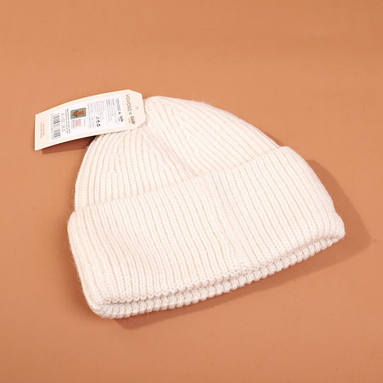 Beanie Unisex Căciulă Tricotată În Culoare Bej