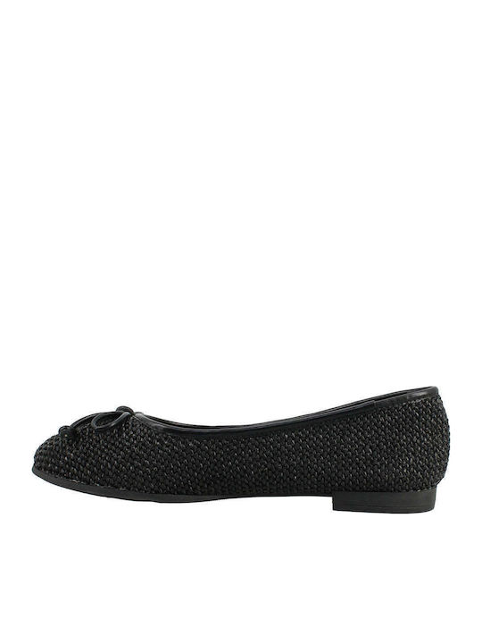 Women's Ballerina Shoes in Black Colour