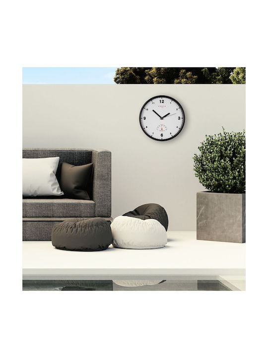 Kienzle Ρολόι Τοίχου Μαύρο Ø30cm