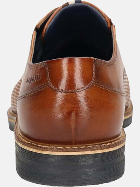 Herrenschuhe Braune Leder Schnürschuhe