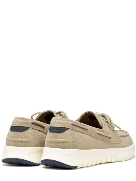 Men's Moccasins in Beige Colour
