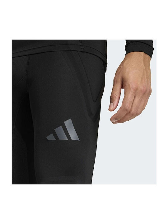 adidas Ανδρικό Ισοθερμικό Παντελόνι Μαύρο