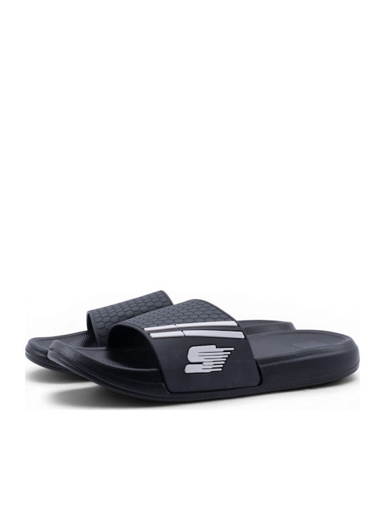 Men's Black Slides