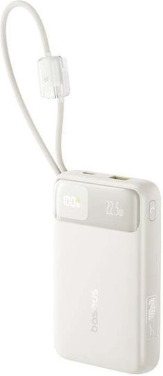 Baseus EnerFill FC11 Baterie Externă 20000mAh 22.5W cu Port USB-A și Port USB-C Bej