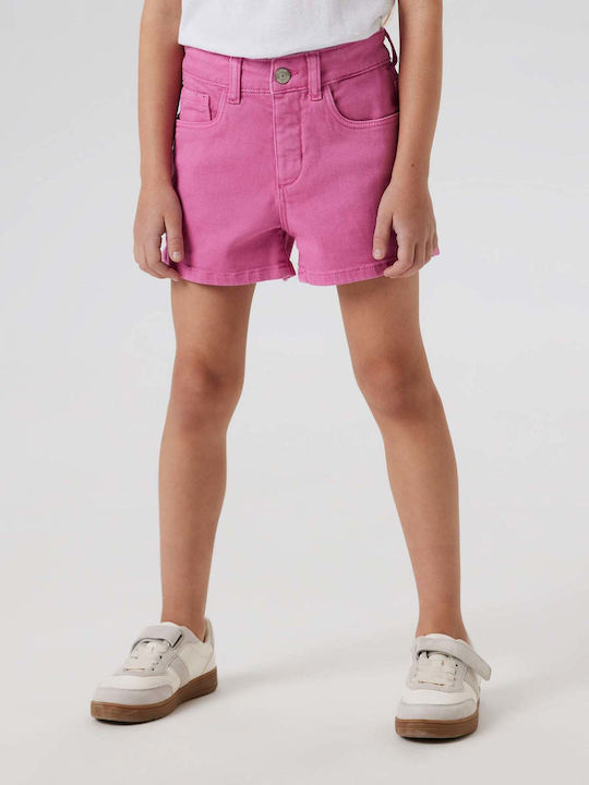 Kids Denim Shorts/Bermuda Fuchsia