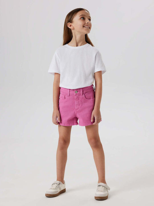 Kids Denim Shorts/Bermuda Fuchsia