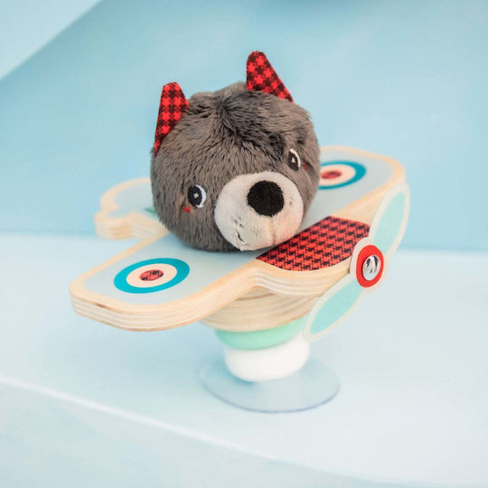 Lilliputiens Rotating Wooden Vehicle for 6+ Months