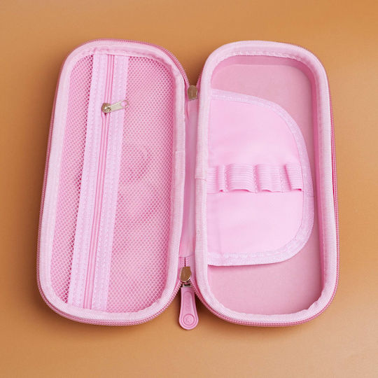 Teddy Island Series Brown Pencil Case Eva